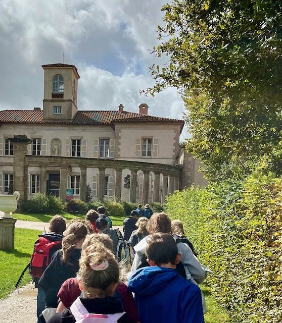 Sortie intégration 6eme à la Garenne Lemot